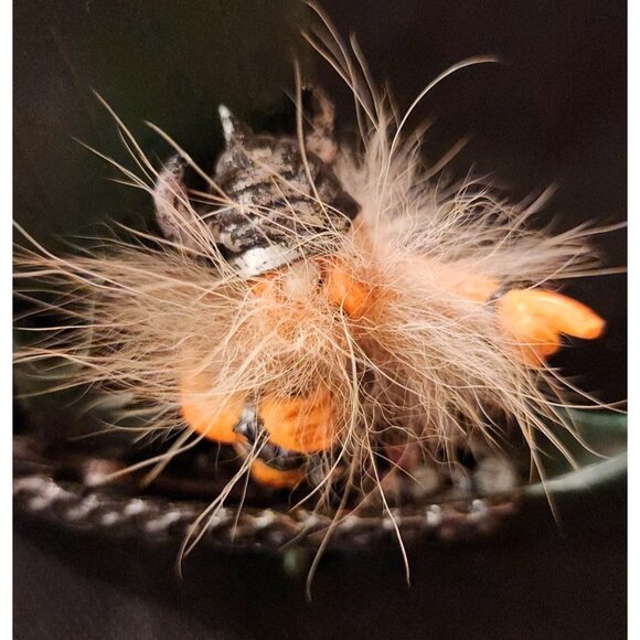 Viking-Themed Collectible Figurine With Dragon Longboat & Furry Viking Warrior - Picture 5 of 14